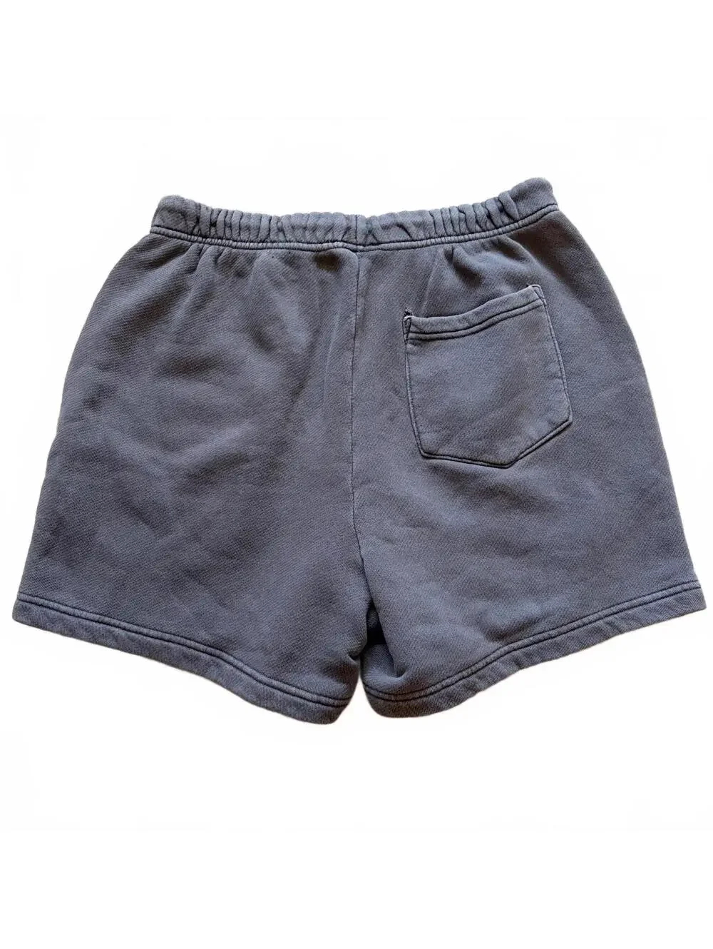 Elwood Core Sweat Shorts Terry Organic Cotton Drawstring Pockets Gray Men Small